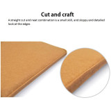 wool felt Leather Laptop Sleeve Bags 17 inch computer bag for Macbook
