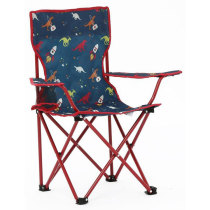 outdoor picnic germany beach camping custom children cup holder flag folding cartoon chair backs