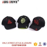 Plastic closure simple multi color custom baseball cap