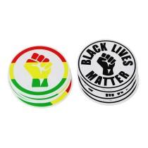 Anti-Racism BLM Movement Sticker for Bumper Car Truck  Laptop Pad Hydro Flask Water Bottles Tool Box Black Lives Matter Stickers
