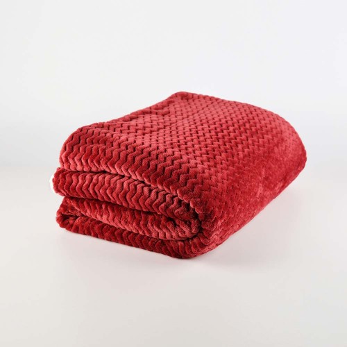 Sherpa Fleece Throw Blanket Super Soft Fluffy Warm Stripe Plush Blanket for Sofa Couch Bed