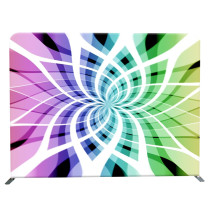 Trade show studio backdrop 10ft 10*10 straight tension fabric wall tv backdrop design modular wall exhibition