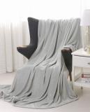 hot selling flannel fleece luxury blanket 100% polyester flannel throw blanket