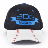 Promotional Two Tone Logo Embroidery Cheap Custom Baseball Cap wholesale