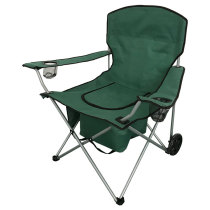 New Arrival outdoor furniture folding camping cooler chair with wheel
