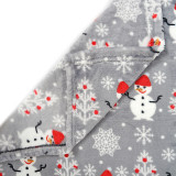 New product christmas warm flannel fleece throw blanket for gift