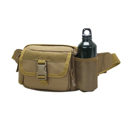 2020 popular new arrival camo polyester custom waist bag fanny pack with elastic pocket
