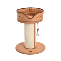Healthy Eco-Life Pet Natural Series Cat Scratching Furniture With Hanging Ball And Sleeping Bed