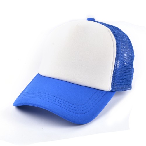 Cheap Customized Design Advertising Promotions Unisex Plain Blank Baseball Mesh Net Foam Trucker Hats