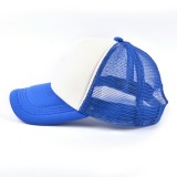 Cheap Customized Design Advertising Promotions Unisex Plain Blank Baseball Mesh Net Foam Trucker Hats