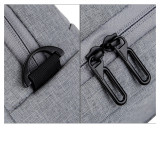 Black Tote Laptop Shoulder Case for Macbook 15.4'' Crossbody Carry Handbags