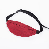 Wholesale Customized Pure Outdoor Oxford Wear-Resistant Chest Sleeve Cross-Border sports custom logo fanny pack