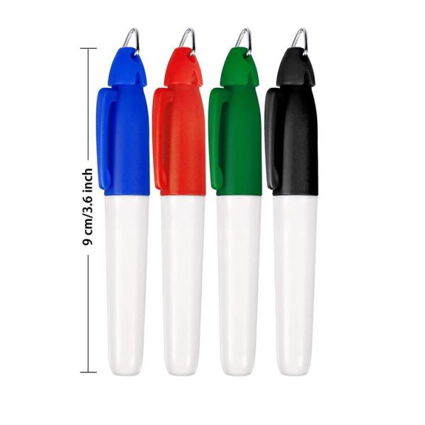 Multicolor Plastic Golf Ball Marker Pen Golf Pen Set