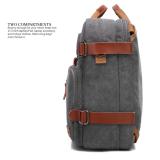 Multi-Functional Convertible Messenger Business Briefcase Shoulder Bag Laptop Case with Handbag