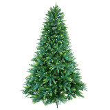 6ft 7ft 8ft Green Red White Blue PVC PE PET Artificial Metal Frame Christmas Trees