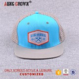 6 panel embroidery mesh sport cap custom