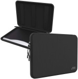 Premium Quality Water Resistant PU Leather Protective Case Cover Laptop Sleeve Case Bags Compatible for MacBook