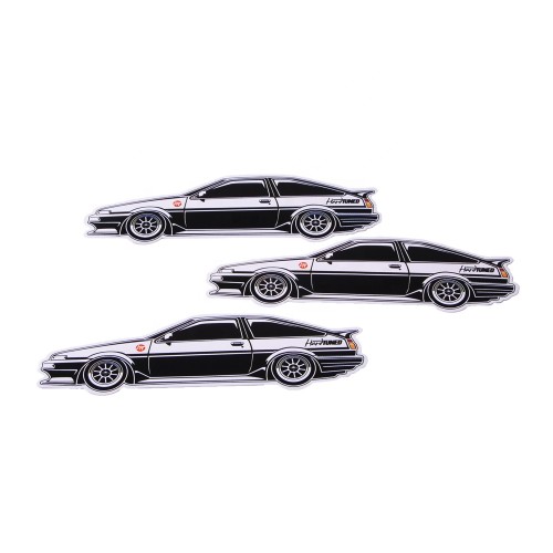 custom self adhesive outdoor best car back service race stickers