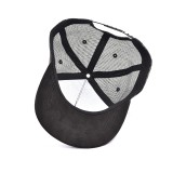 Design embroidery suede and mesh trucker caps