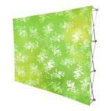 hot sale curved trade show custom banner stand foldable pop up display
