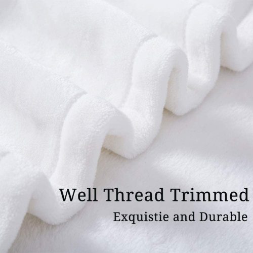 Sublimation Blankets Wholesale Polyester White Blank Fleece Blanket For Sublimation