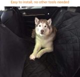 Nonslip Quilted and Padded Pet Back Seat Cover
