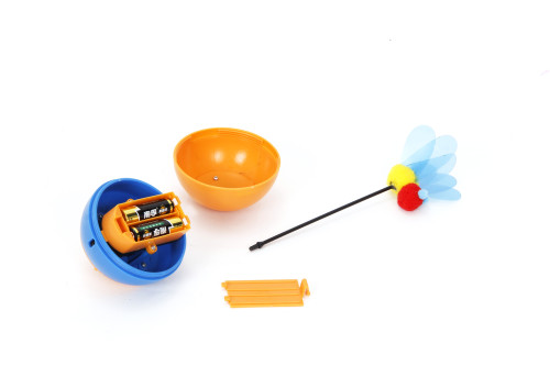 Hot sale funny interactive amusement tumble cat toy