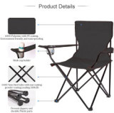 Oversized Folding Camping Chairs Quad Arm Chair with Heavy Duty frame