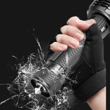 Super Bright LED Flashlight 3 Lighting Modes Telescopic Zoomable T6 light By 26650 Battery for outdoor Camping