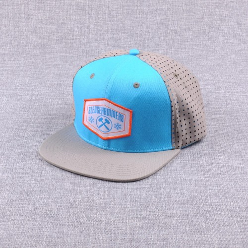 6 panel embroidery mesh sport cap custom