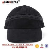 High Quality Custom Zipper Baseball Cap Wholesale