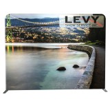 Hot sales portable graphic design straight event display backdrop trade show display lightweight easy stands banner