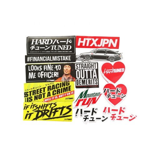 Custom adhesive silkscreen waterproof graphics japanese car logos bumper sticker,sticker car decorative japan