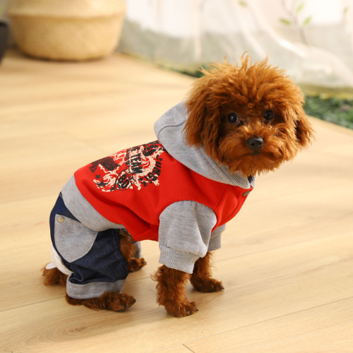 Pet Fashion Clothing Custom Printed Dog Hoodie