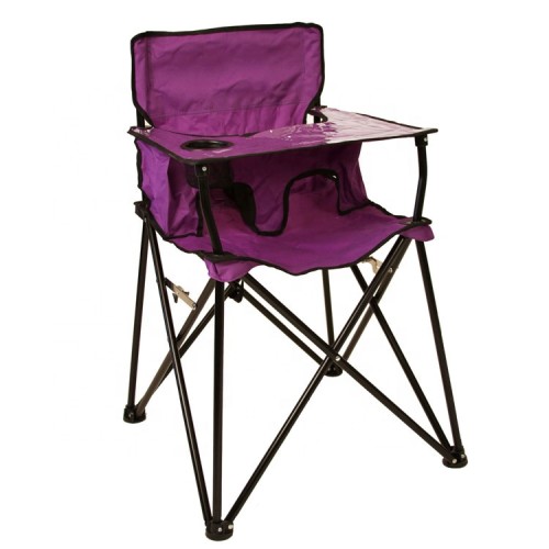 Portable Folding Kids Camping Baby High Chair with Tray