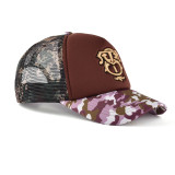Wholesale Classic Custom Design Your Own 3D Embroidery Logo 5 Panel Gorras Mesh Trucker Caps Hats Mens