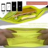 Reflective invisible waist bag sport running belt waterproof fanny pack for cell phone waist