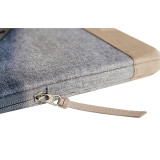 13.3 inch Business Bag Waterproof PU leather Nylon Bag 14 inch Laptop Sleeve Bag for Macbook 16 inch