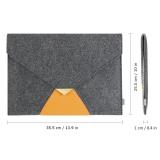 Felt Envelope Laptop Sleeves for New MacBook Retina Air 15.4'' Bags Case