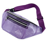 Wholesale Customizable Waterproof Cute Transparent pvc Belt Bag Clear Fanny Pack Waist Bag