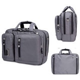 Laptop Bag Convertible Backpack Business Briefcase Messenger Bag Water Resistant Travel Rucksack for 17.3 Inch Laptop for Men