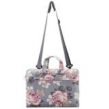 Women laptop bags Printed fabric with Shoulder Strap and Handle for 13.3 inch Laptops  and customized size