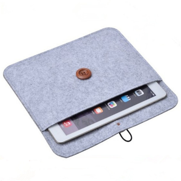 2020 Factory Direct Sales Wholesale Custom Gray Felt Laptop Bag for MacBook