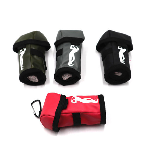 Hot Sale Mini Golf Ball Pouch Bag  Golf Ball Protective Cover