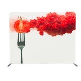 Aluminum stretch trade show exhibit fabric tension backdrop display