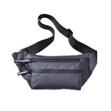New 2020 fashion custom logo leather sports fanny pack outdoor waterproof waist bag for man and woman