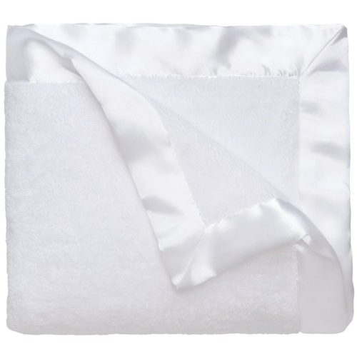 Wholesale Blank 100% Polyester Flannel White Throw Blanket For Sublimation
