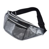Wholesale Customizable Waterproof Cute Transparent pvc Belt Bag Clear Fanny Pack Waist Bag