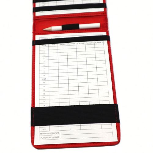 Cheap Price Golf Scorecard Holder with Pencil