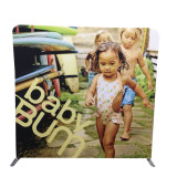 Trade show fabric photography display 8 feet backdrop